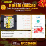 JACKPOT SLOT GACOR MAIN MAHJONG WAYS 2 08 MEI 2025