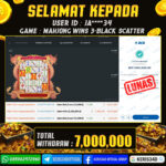 PROVIDER SLOT : PRAGMATIC PLAY ( MAHJONG WINS 3 BLACK SCATTER )