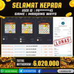 JACKPOT SLOT GACOR MAIN MAHJONG WAYS 26 JANUARI 2026