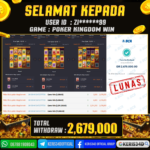 JACKPOT SLOT GACOR MAIN POKER KINGDOM WIN 27 JANUARI 2026