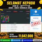 JACKPOT SLOT GACOR MAIN SWEET BONANZA XMAS 22 JANUARI 2026