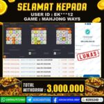 JACKPOT SLOT GACOR MAIN MAHJONG WAYS 09 FEBRUARI 2026