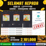 JACKPOT SLOT GACOR MAIN MAHJONG WAYS 15 FEBRUARI 2026