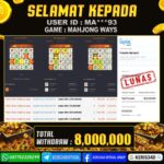 JACKPOT SLOT GACOR MAIN MAHJONG WAYS 03 MARET 2026